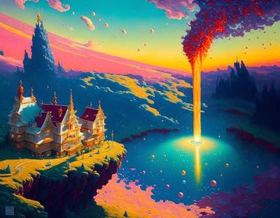 Oku Polar b houten stapeltrein met 2 wagonnetjes