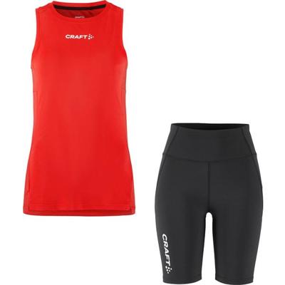 Craft Singlet Hot Pant Set Dames
