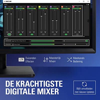 Elgato Wave 3 Streaming Microfoon Zwart
