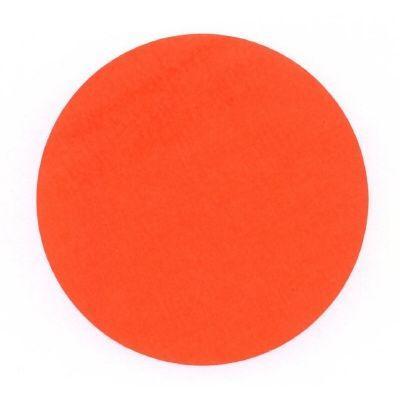 Etiket 100 mm rond fluor rood 1000 rol