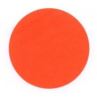 Etiket 100 mm rond fluor rood 1000 rol - thumbnail