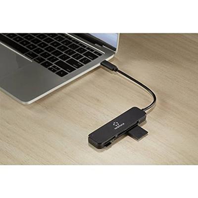 Renkforce RF-PCR-230 Externe geheugenkaartlezer USB-C 3.2 Gen 1 Zwart