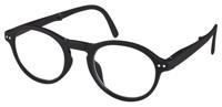 Moses opvouwbare leesbril Little Helper zwart sterkte +3,00 - thumbnail