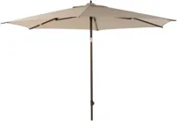 Stokparasol Azzurro 300 Wenge Frame Beach Solefin 4SO Parasol Bruin 4 Seasons Outdoor - thumbnail