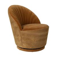 Dutchbone Fauteuil 'Madison', kleur Goud - thumbnail