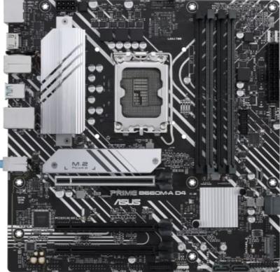 ASUS PRIME B660M-A D4-CSM moederbord Intel B660 LGA 1700 micro ATX ASUS PRIME B660M-A D4-CSM moederbord Intel B660 LGA 1700 micro ATX
