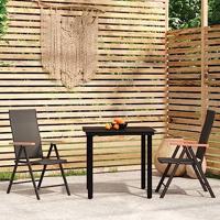 3-delige Tuinset zwart - thumbnail