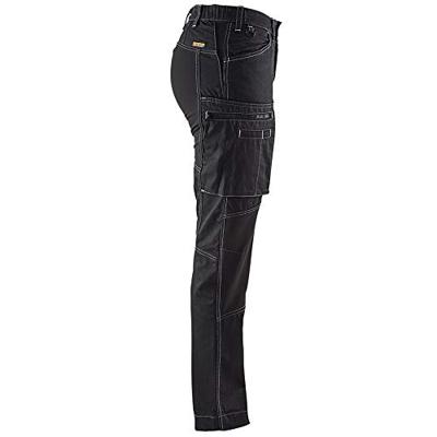 Blåkläder Dames Service werkbroek stretch 71591142 | Zwart | Maat 48 - 7330509485835