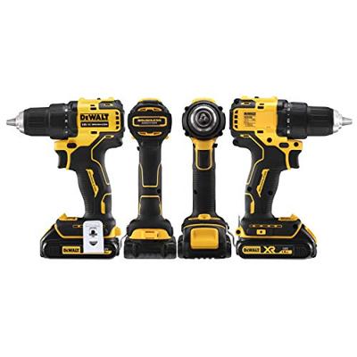 DeWalt DCD708S2T | Compacte Schroef/boormachine | 18V | Incl. 1,5Ah Li-Ion accu + lader | In TSTAK - DCD708S2T-QW - thumbnail