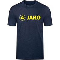 JAKO 6160K T-Shirt Promo Kids - Marine Gemeleerd/Fluo Citroen - 152 - thumbnail
