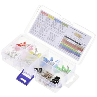 TRU COMPONENTS Bedrade LED Rood, Geel, Blauw, Geel-groen, Warm-wit, Koud-wit Rond 5 mm 90 mcd, 420 mcd, 2180 mcd, 19000 mcd 30 ° 20 mA 1.8 V, 2.4 V, 2.7 V, 3.4