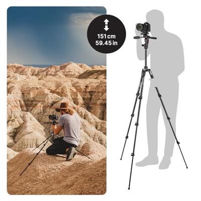 Manfrotto MKBFRLA4BK-3W Befree aluminium statiefkit