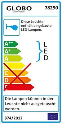 Globo Nikkel wandlampRandi design - 78290