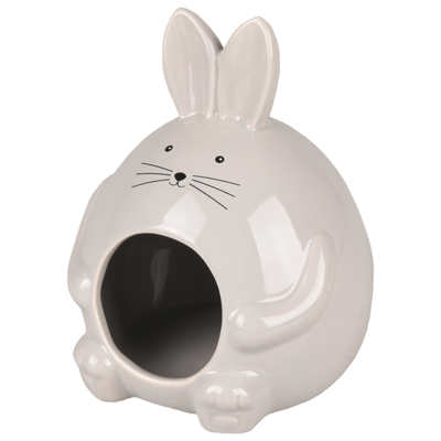 Keramisch Knaagdierhuisje Hopper - 11,5 x 11,5 x 14 cm
