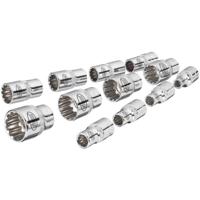 Vigor V1897 Dopsleutelinzetset 1/4 (6,3 mm) 17-delig - thumbnail