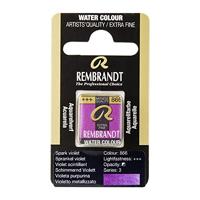 Rembrandt Aquarelverf Napje - Sprankel Violet #866 - thumbnail