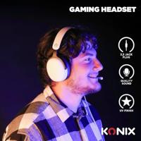 Over-ear gamingheadset - KONIX - Nexus PS5 - 40 mm luidsprekers - Ingebouwde microfoon - 1,5 m kabel - thumbnail