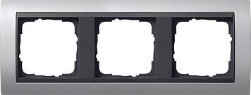 Gira Event Aluminium / Antraciet 3-voudig