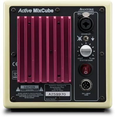 Avantone Pro Active MixCube actieve studiomonitor crème (p. st)