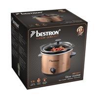Bestron ASC150CO Slowcooker 1.5L Koper/Zwart - thumbnail