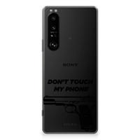 Sony Xperia 1 III Silicone-hoesje Pistol DTMP - thumbnail