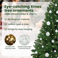 VidaXL Kunstkerstboom met 150 led groen 150 cm pvc en metaal - thumbnail