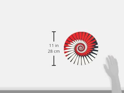 Zomo Zomo Slipmatten paint rood Doppelpack