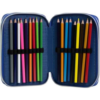 Pennenzak The Avengers Zwart 12,5 x 6,5 x 19,5 cm