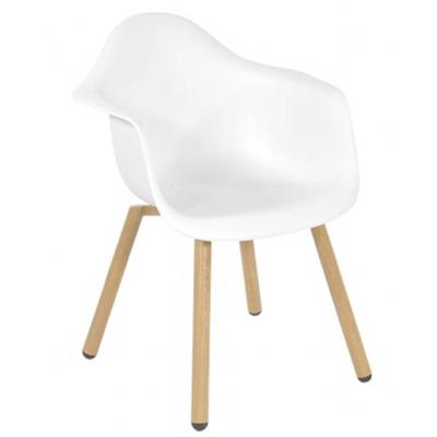 Montreux kunststof tuinstoel wit