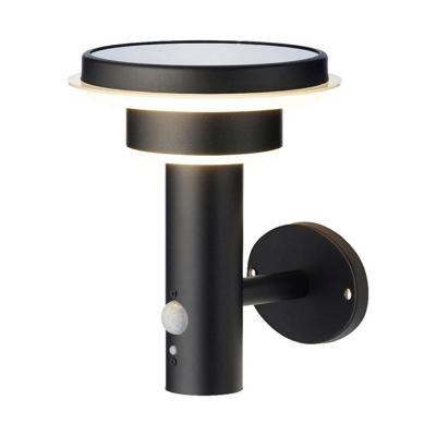 Solar wandlamp RVS 75-600 lm ww motion sensor Lumineo - Lumineo