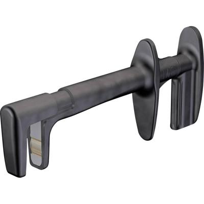 Stäubli GRIP-FMA Krokodillenklem Steekaansluiting 4 mm CAT IV Zwart Stäubli GRIP-FMA Krokodillenklem Steekaansluiting 4 mm CAT IV Zwart