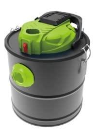 Qlima ASZB1018 as stofzuiger 18 l Zwart, Groen, Zilver Qlima ASZB1018 as stofzuiger 18 l Zwart, Groen, Zilver