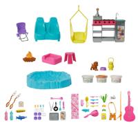Barbie - Droomcamper-speelset met meer dan 60 accessoires - Barbie - HRJ78 - thumbnail
