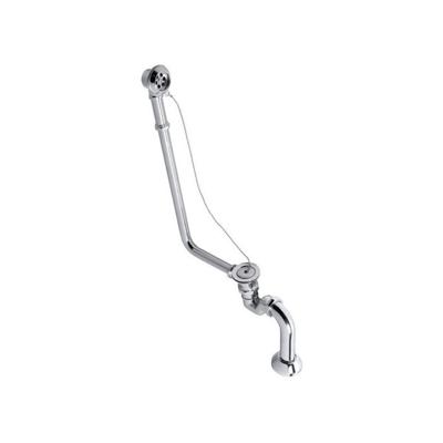 Sapho Badafvoer Charleston Inclusief Ketting Plug Sifon Chroom tbv Vrijstaand bad Retro Sapho