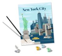 Ravensburger creart schilderen op nummer - kleurrijk new york - thumbnail