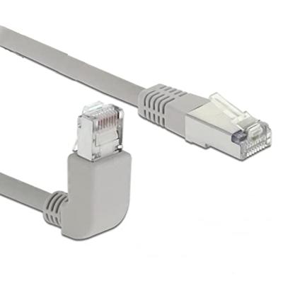 Delock 83516 RJ45 Netwerkkabel, patchkabel CAT 5e S/FTP 2.00 m Grijs 1 stuk(s)