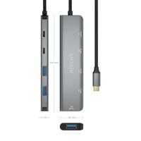 Aisens USB-hub, A109-0857, grijs, 1 stuk - thumbnail