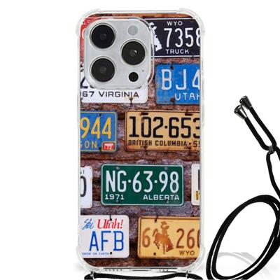 iPhone 14 Pro Anti-shock Hoesje met foto Kentekenplaten iPhone 14 Pro Anti-shock Hoesje met foto Kentekenplaten