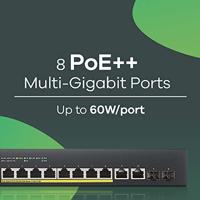 Zyxel XS1930-12HP-ZZ0101F netwerk-switch Managed L3 10G Ethernet (100/1000/10000) Zwart Power over E - thumbnail