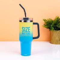XXL thermosbeker (1,2 liter) - Size Matters - thumbnail