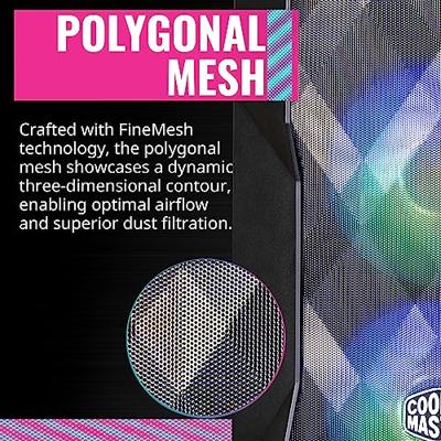 Cooler Master MasterBox TD300 Mesh mini tower behuizing - thumbnail
