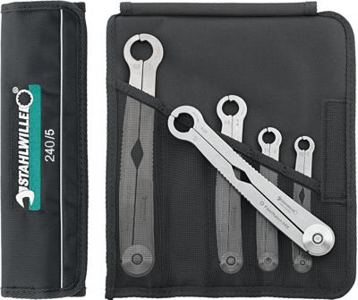 Stahlwille 96411006 240/6 Enkelvoudige ringsleutelset met ratel 6-delig Sleutelbreedte (metrisch) 8 - 19 mm Stahlwille 96411006 240/6 Enkelvoudige ringsleutelset met ratel 6-delig Sleutelbreedte (metrisch) 8 - 19 mm