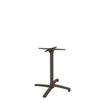 LABEL51 Eetkamertafel Tafelpoot Vouwbaar - Brons - Metaal - 4-Poot