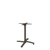 LABEL51 Eetkamertafel Tafelpoot Vouwbaar - Brons - Metaal - 4-Poot - thumbnail