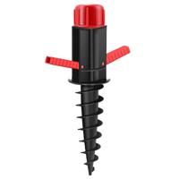 Marbueno Parasol Pincho Plastic Zwart 37x6x6 cm Strand en Tuin 10505 - thumbnail