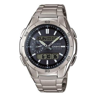 CASIO - Titanium horloge - WAVECEPTOR - grijs