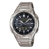 CASIO - Titanium horloge - WAVECEPTOR - grijs - thumbnail