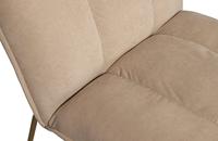 WOOOD Fauteuil 'Fie' Rib, kleur Zand - thumbnail