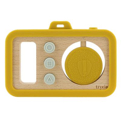 Trixie houten siliconen baby camera - mr. lion