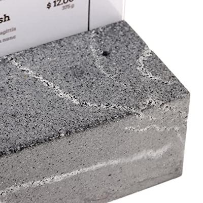 Kaarthouder Europel A4 Polystone antraciet Kaarthouder Europel A4 Polystone antraciet